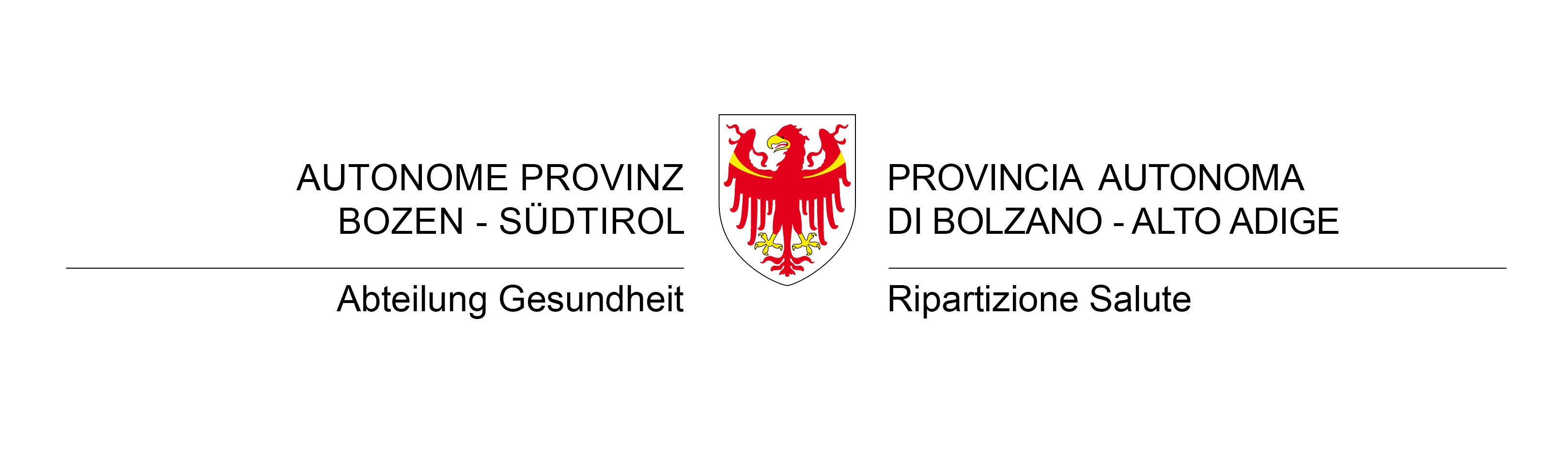 Logo Provinz Bozen abteilung Gesundheit